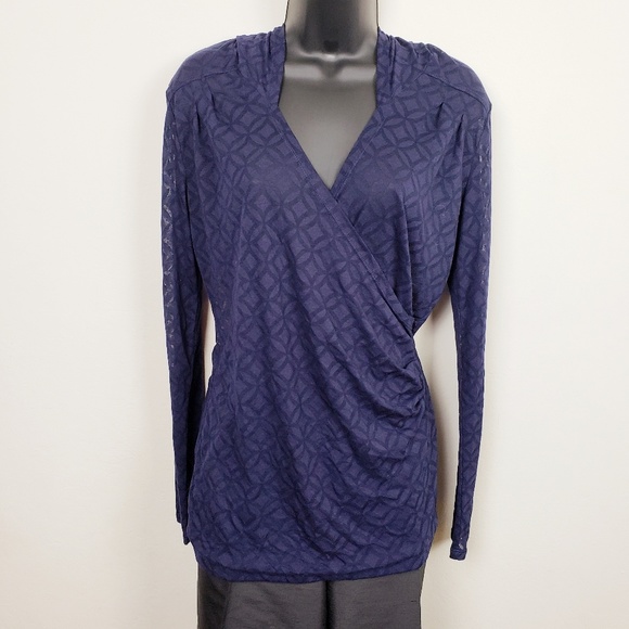 LUCY Faux Wrap Athleisure Lightweight Hoodie - Picture 1 of 6